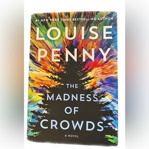 💰 3/$15 book DEAL - The Madness of Crowds book by Louise Penny hardcover NEW